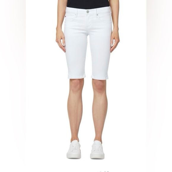 Hudson Jeans Pants - HUDSON Viceroy Knee Denim White Shorts size 28